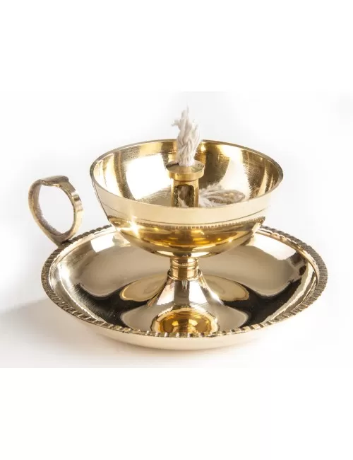 Ghee-Lampe, Messing ca. 8 cm
