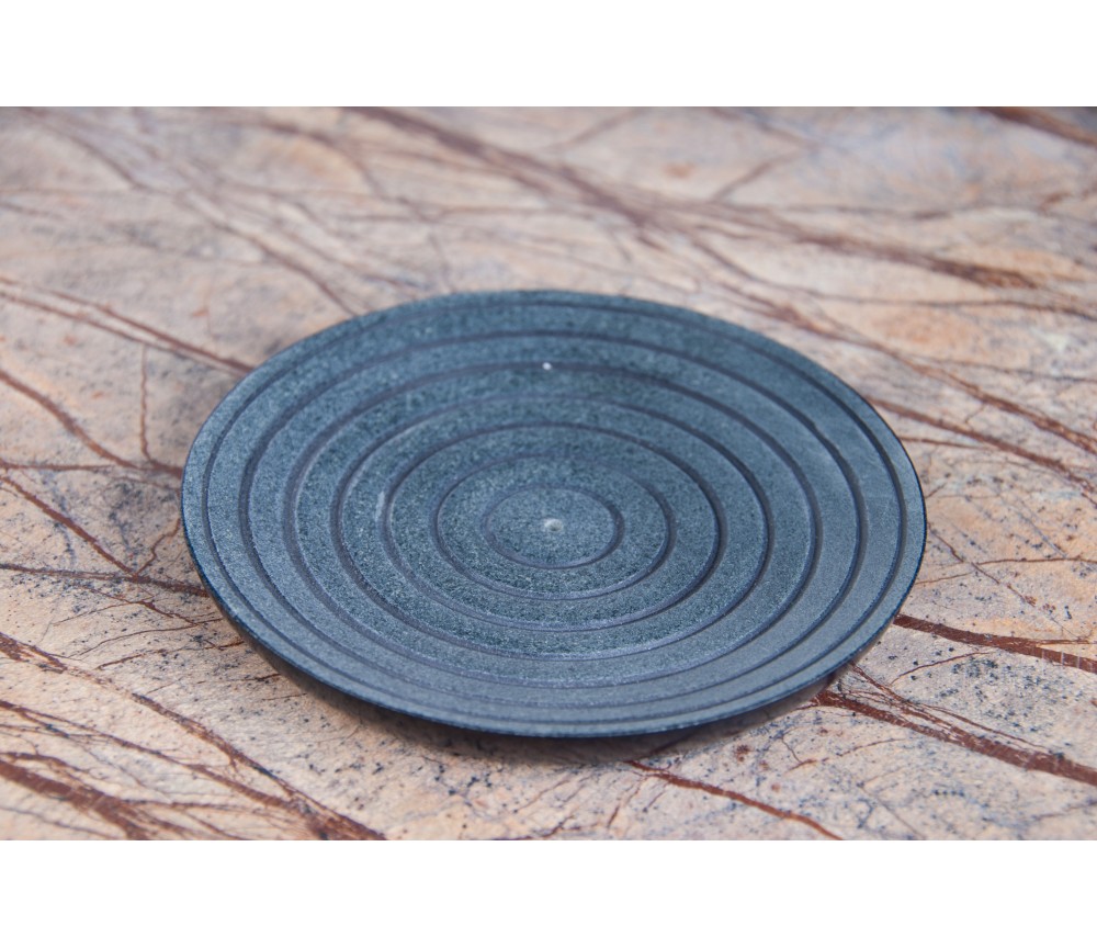 Räucherstäbchenhalter - Circle aus Speckstein ca. 10 cm