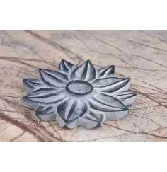 Räucherstäbchenhalter - Lotusblume aus Speckstein