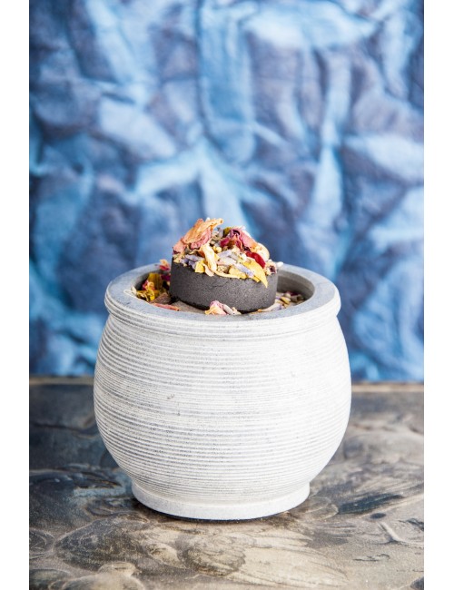 Räucherschale - Elegance aus Speckstein ca. 7,5 cm