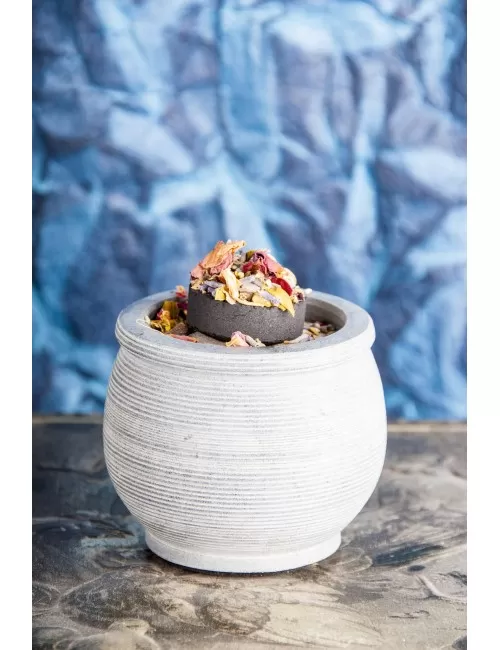 Räucherschale - Elegance aus Speckstein ca. 7,5 cm