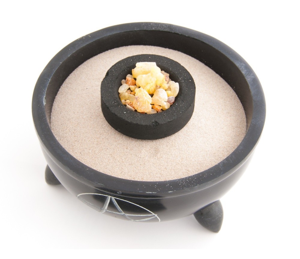 Specksteinschale Pentagramm, groß ca. 12cm