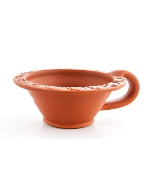 Räuchergefäß - Makal rot - aus Ton ca. 13cm