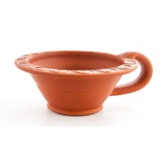 Räuchergefäß - Makal rot - aus Ton ca. 13cm