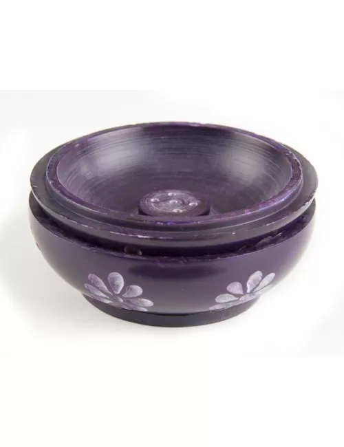 Blumendöschen, lila ca. 7,7 cm - 2 er Pack