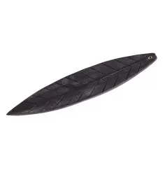 Räucherstäbchenhalter - aus Holz -dark Leaf