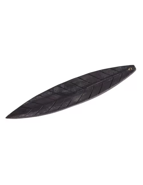 Räucherstäbchenhalter - aus Holz -dark Leaf