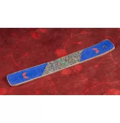 Räucherstäbchenhalter - Amritsar blau ca.26 x 3,5 cm