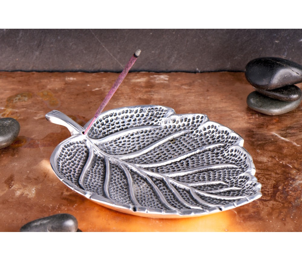 Räucherstäbchenhalter -  Blatt