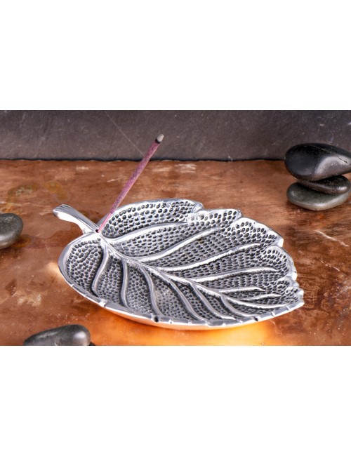 Räucherstäbchenhalter -  Blatt