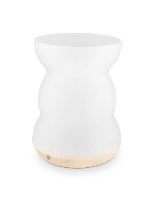 Räucher - & Duftgefäß Lucerna - mit Blumes des Lebens aus Glas