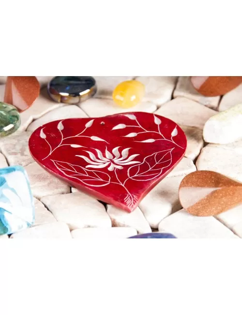Räucherstäbchenhalter - Herz-Lotusblume