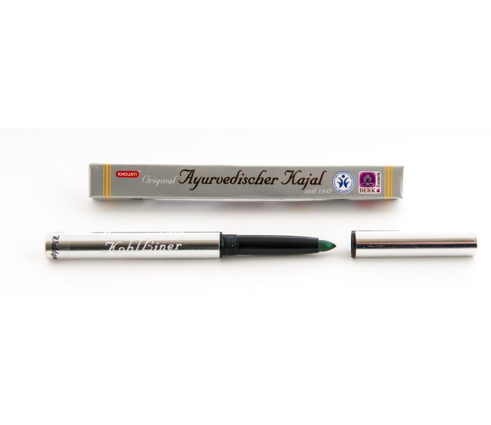 Ayurveda - Khojati -Ayurvedischer edler Kajal - Waldgrün