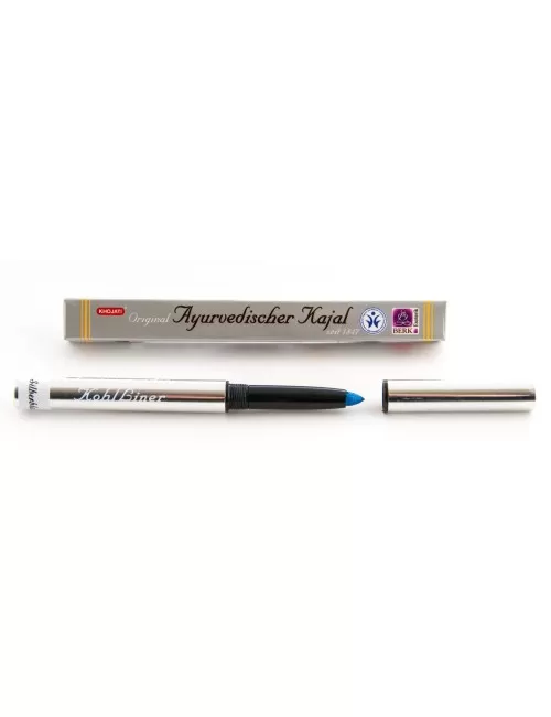 Ayurveda - Khojati -Ayurvedischer edler Kajal - Silberblau