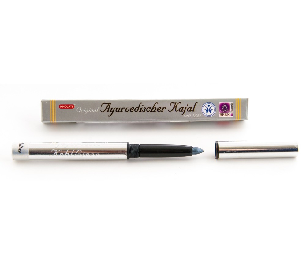 Ayurveda - Khojati -Ayurvedischer edler Kajal - Silber