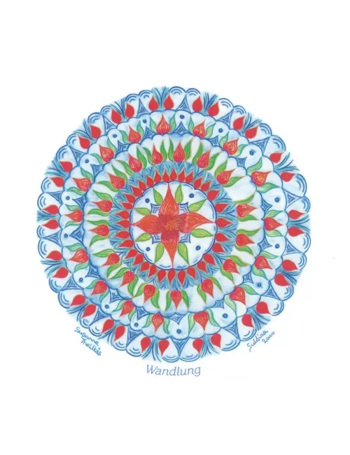 Sulidaa® Venus Mandala - Basis Mandala - Wandlung - 12 cm