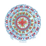Sulidaa® Venus Mandala - Basis Mandala - Wandlung - 12 cm