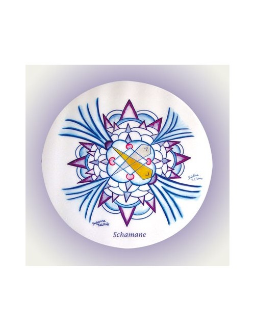 Sulidaa® Venus Mandala - Basis Mandala - Schamane- 5 cm