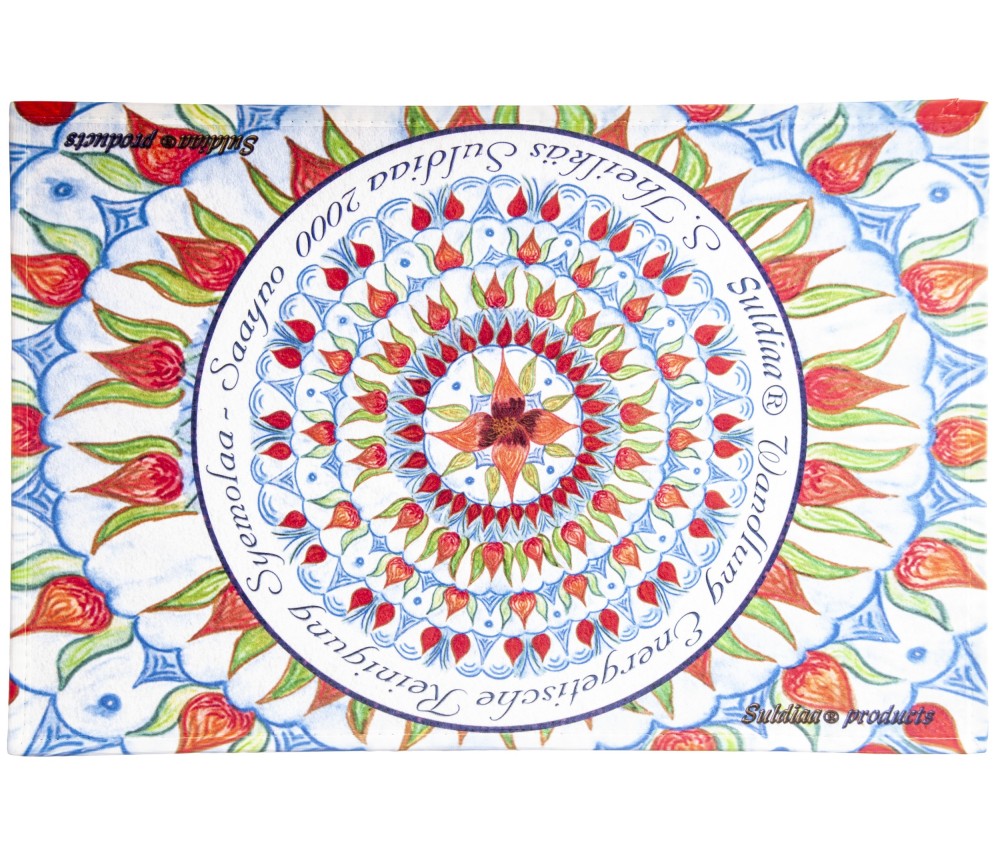 Sulidaa® Venus Mandala - Basis Mandala - Matte mit Wandlungsmandala  - 44x30 cm