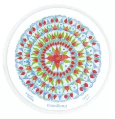 Sulidaa® Venus Mandala - Basis Mandala - Wandlung - 5 cm - 2er Pack