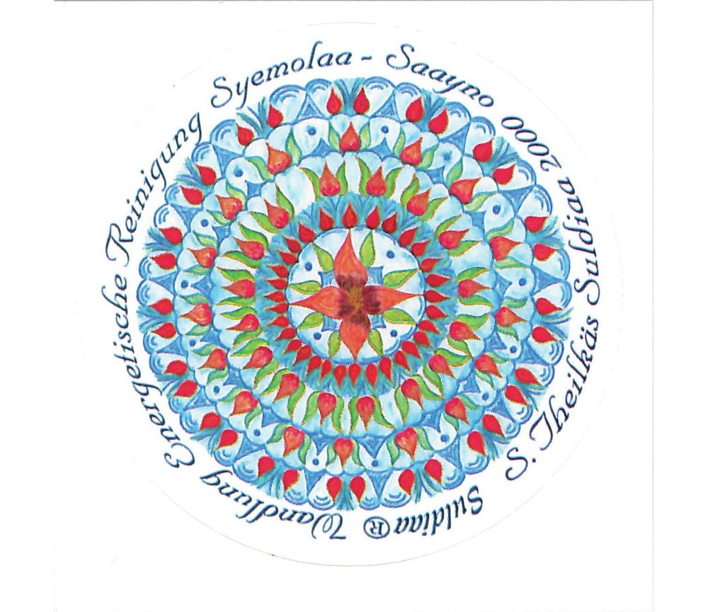 Sulidaa® Venus Mandala - Wandlung Aufkleber 5 cm