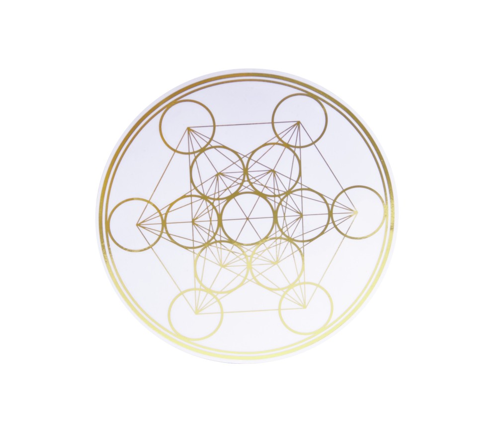 Aufkleber - Metatron - gold 18 cm