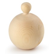 Vitalkaraffe - Aladin - Pinus Cembra Verschluss Deckel / Stöpsel aus Zirbenholz