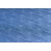 Yogamatte mit Blume des Lebens - 6 mm - TPE ecofriendly - dunkelblau/hellblau