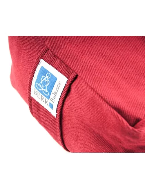 Meditations Sitz weinrot mit Buchweizen gefüllt - 30x20x10 cm