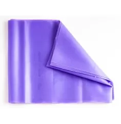 Elastisches Gymnastik Band lila - 100% Naturkautschuk - 1,50 m x 15 cm