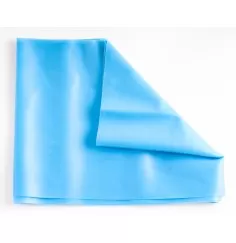 Elastisches Gymnastik Band blau - 100% Naturkautschuk  - 1,50 m x 15 cm