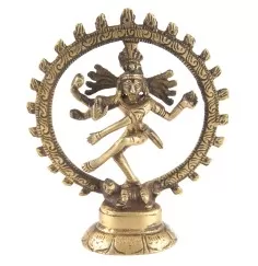 Statue - Shiva aus Messing ca.10,5 cm