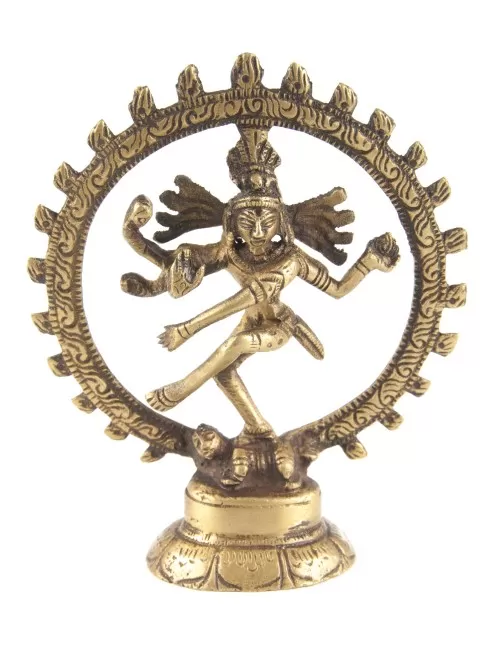 Statue - Shiva aus Messing ca.10,5 cm