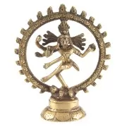 Statue - Shiva aus Messing ca.10,5 cm