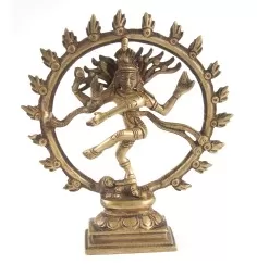 Statue - Shiva aus Messing ca.16,5 cm
