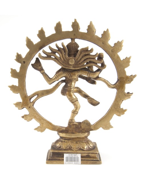 Statue - Shiva aus Messing  ca.16,5 cm