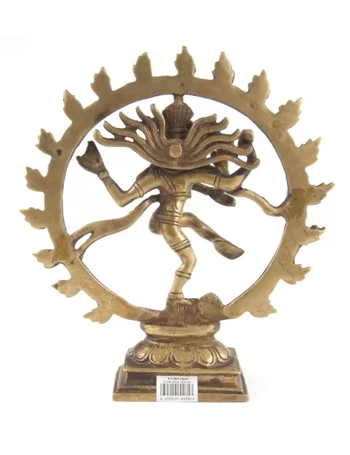 Statue - Shiva aus Messing ca.16,5 cm
