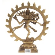 Statue - Shiva aus Messing  ca.16,5 cm