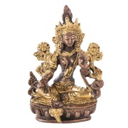 Statue - Grüne Tara aus Messing ca. 9,5 cm