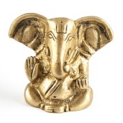 Statue - Ganesha - ca. 4 cm - aus Messing