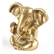Statue - Ganesha - ca. 4 cm - aus Messing