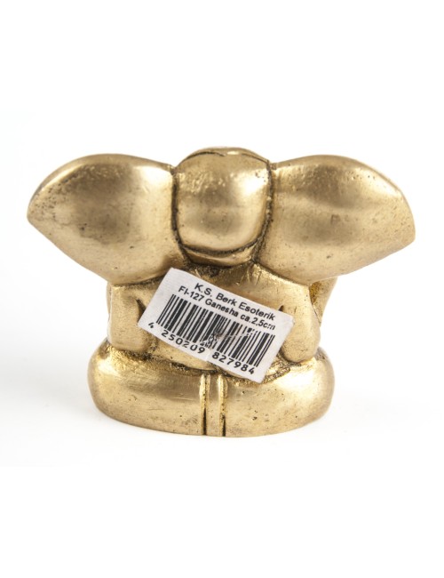 Statue - Ganesha - ca. 4 cm - aus Messing