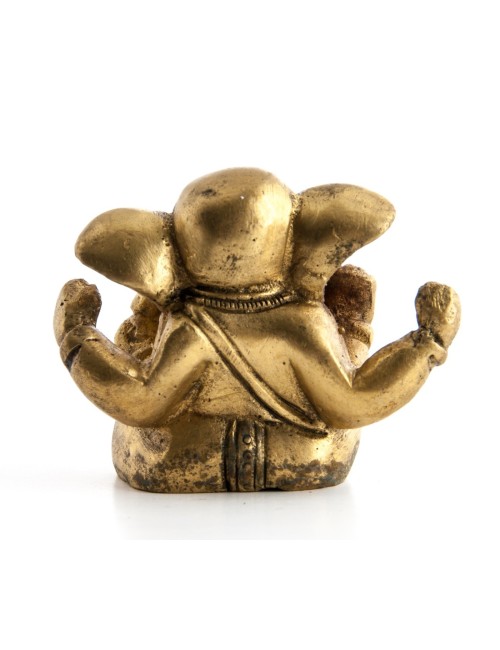 Statue - Ganesha - 5 cm - aus Messing