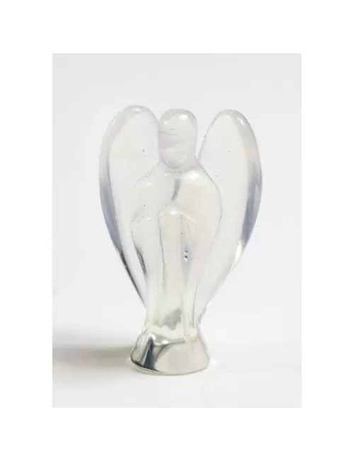 Edelsteinengel - Engel aus Engelchen aus Opalglas,, ca. 3,5 cm