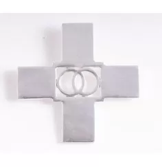 Anhänger - Wassermann-Kreuz - 925 Silber