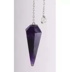 Pendel - Sechskantpendel - Amethyst