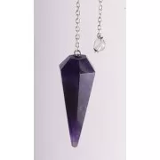 Pendel - Sechskantpendel - Amethyst