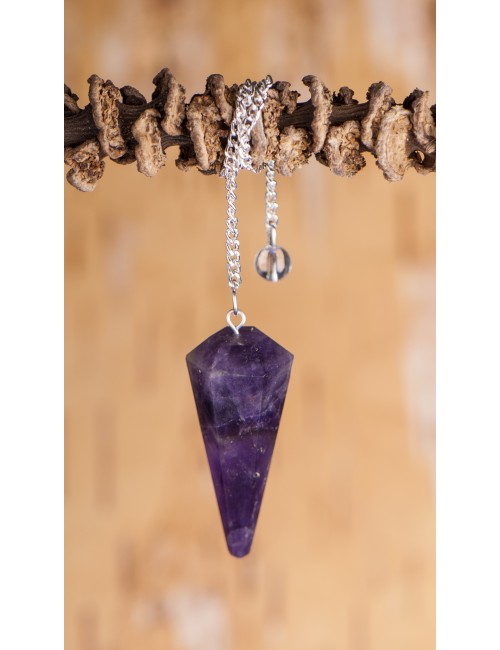 Pendel - Sechskantpendel - Amethyst