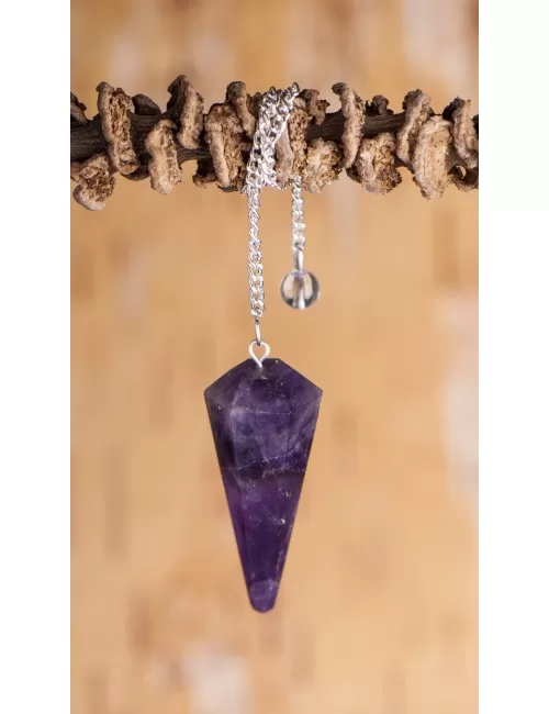 Pendel - Sechskantpendel - Amethyst