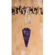 Pendel - Sechskantpendel - Amethyst